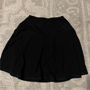 Aerie Offline RealMe Black Cross-Over Skort | XS